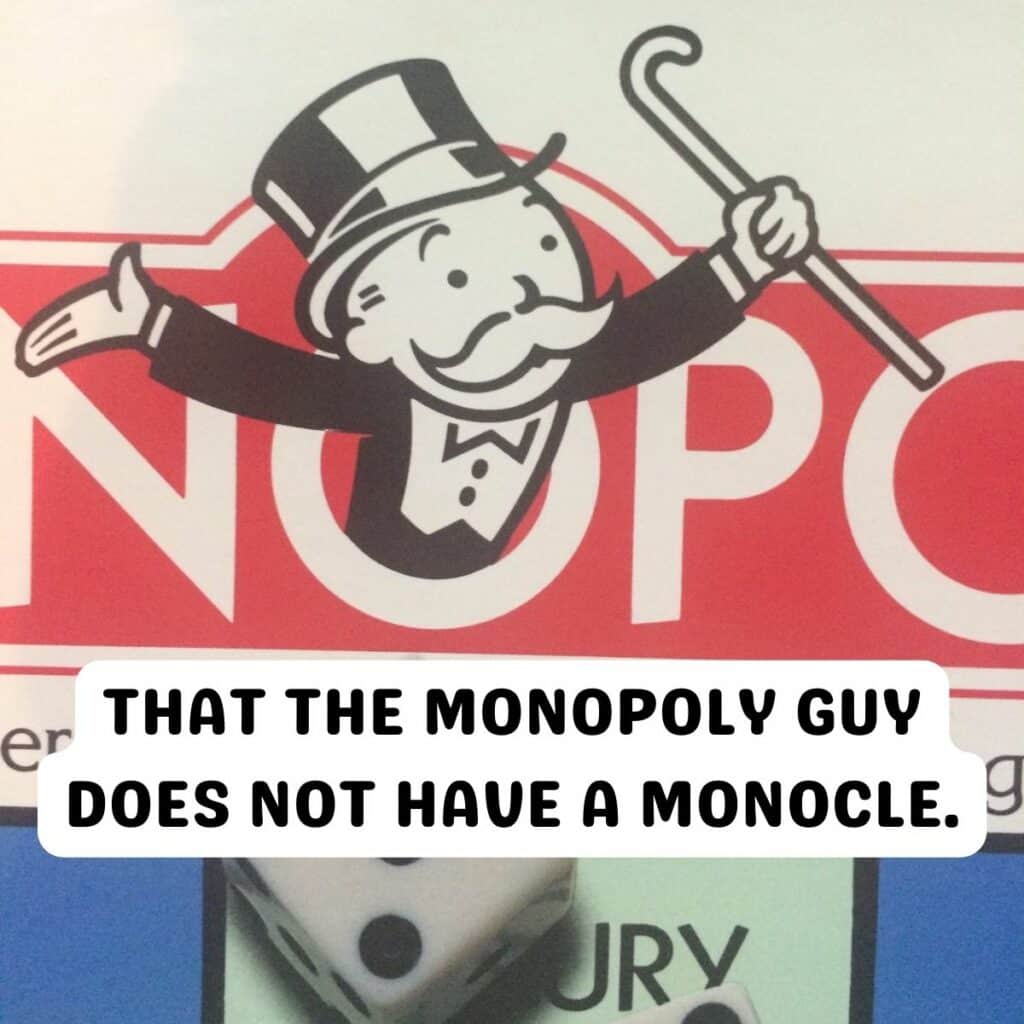 Am I the only one to remember the Monopoly man with a monocle? - Quora